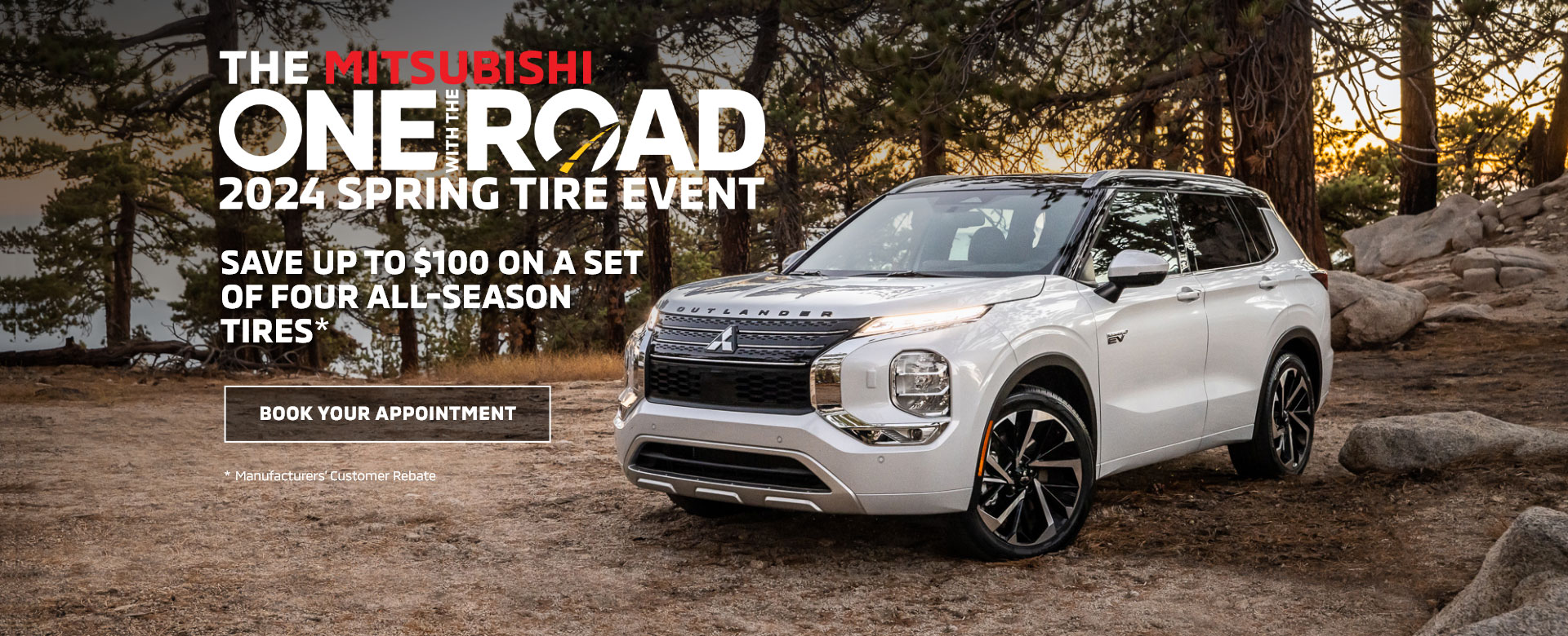 The Mitsubishi One with the Road 2024 Spring Tire Event